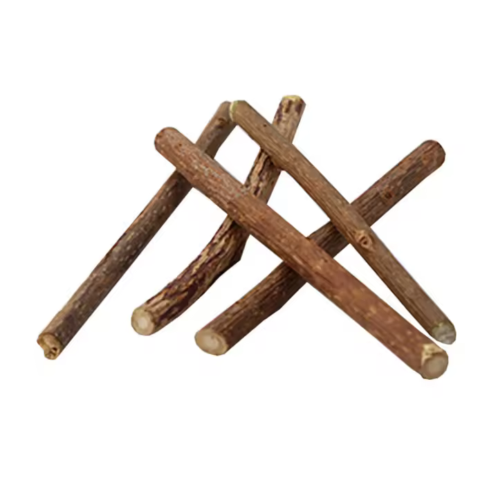 Palos molares de hierba gatera Natural para gatos, varillas excitadas para morder, Limpieza de dientes, tratamiento, 15 piezas - 1