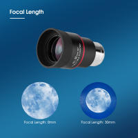 Ojo de telescopio SVBONY 1.25'' Super Plossl FMC 8/15/25/30mm 50° para observación planetaria marca Svbony - details 9