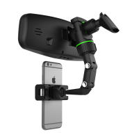 Soporte de teléfono giratorio para coche, soporte multifuncional para espejo retrovisor, navegación GPS, 360 grados - details 14