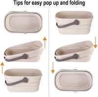 Cubo de agua plegable para limpieza de Mop10L, cubo de agua plegable multiuso, cesta práctica portátil - details 3