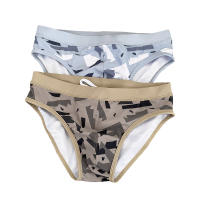 Jessborn-Calzoncillos de baño con copa para hombre, bañador de camuflaje antideslizante, sexy, de cintura baja, para playa y verano - details 6