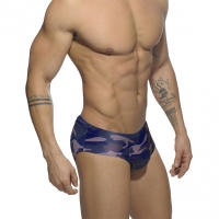Jessborn bañador de camuflaje para hombre, pantalones cortos de cintura baja, sexy, a la moda, para Fitness, para surfear, para primavera - details 1