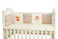 Cojín de Seguridad para Niños Protector Anti-colisión y Anti-caída Decoración de Habitación Espalda de Cama para Niños Material de Seda/Algodón Forma de Cojín Recomendado para Ambos Sexos - details 1