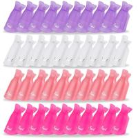 Herramientas de Manicura para Eliminación de Esmalte de Uñas 10PCS Clips de Gel UV Herramienta de Envuelto para Remoción de Fluido Normal en Belleza - details 2