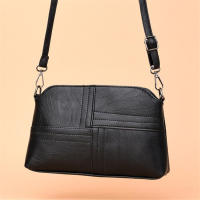 Bolso de hombro Vintage de cuero PU para mujer, bandolera pequeña de empalme, diseño de lujo, bolso de viaje para compras - details 9