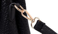 Bolso de hombro pequeño para mujer, bandolera de piel sintética suave con solapa, diseño Simple - details 14
