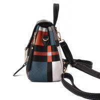 Mochila de cuero PU de alta calidad para mujeres bolso escolar multiusos para adolescentes bolso de hombro chaleco bolso de mano mochila cruzada - details 15