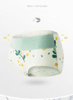 Bragas de algodón de cintura alta para mujer  set de 2 piezas talla grande 4XL sin costuras ropa interior transpirable con estampado gráfico lavado a mano - details 2