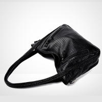 Bolso de mano de gran capacidad para mujer, bandolera de hombro de PU, Retro, de cocodrilo, para uso diario - details 15
