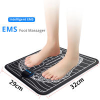 Alfombrilla EMS para pies con controlador, masaje de Estimulación Muscular Eléctrica, relajación de las piernas, mejora la circulación sanguínea, alivia el dolor - details 1