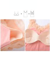 Chaleco deportivo para mujer Camiseta interior cálida de encaje delgado - details 2
