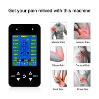 Electroestimulador de Fisioterapia Tens, masajeador de pulso EMS de baja frecuencia, 12 modos - details 10