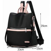 Mochila Oxford de moda para mujer, Bolsa Escolar impermeable para adolescentes, de gran capacidad mochila de viaje, mochila Simple para niñas - details 20