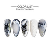 ROSALIND esmalte de Gel de yeso blanco, crea estilos únicos, lámpara UV/LED fácil para diseño de uñas, esmalte de uñas de Gel 3D, No necesita capa superior - details 1