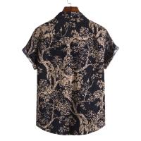 Camisa floral holgada y holgada informal para vacaciones en la playa de Hawaii - details 24