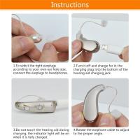Audífono Invisible recargable para ancianos, miniamplificador de sonido Digital para sordera, pérdida auditiva severa - details 6