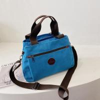 Bolso de mano informal de lona para mujer, bandolera de hombro de gran capacidad, de diseñador, para compras - details 3