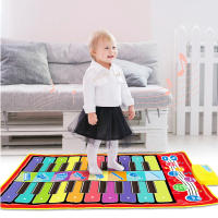 Kids Musical Piano Mat Duet Keyboard Play Mat 20 Keys Floor Piano with 8 Instrument Sound 5 Paly Modes Dance Pad Puzzle Toys - details 5