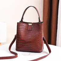 Bolso Retro de cocodrilo para mujer, bandolera de gran capacidad, bolso de hombro, monedero para teléfono - details 4