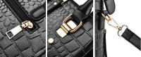 Bolso de mano Retro de piel sintética para mujer, bandolera de hombro con borla de diseñador, informal, de lujo - details 25