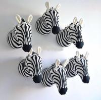 Creative Stuffed Toys Wall Hanging Animals Head Kids Room Doll Accessories Nordic Style Home Exhibition Decorations Party Props - details 10