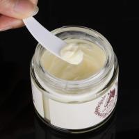 Mini espátula cosmética desechable, cuchara curva para maquillaje, máscara, crema, cuchara, crema para ojos, kit de herramientas de belleza facial, 50 Uds. - details 0