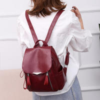 Mochila antirrobo de cuero suave para mujer, bolsos escolares de gran capacidad, bolsos de viaje, diseñador de lujo, moda - details 2