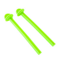 Soporte para percha para jaula de pájaros, plataforma de jaula para periquitos canarios, pinzón de plástico para pájaros, Color aleatorio, 2 uds. - details 0