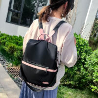 Mochila Oxford informal para mujer, bolso escolar de nailon impermeable, de alta calidad, a la moda, de viaje - details 4