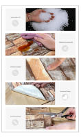 38*35cm Self-adhesive 3D Brick Wallpaper PE Foam Wall Panels Stickers Waterproof Wallpaper Home Decoration - details 3