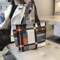Bolso de hombro de cuero PU de gran capacidad para mujer, Bolsa de compras informal, a la moda, de lujo - details 14
