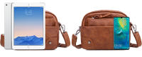 Bolso Vintage con correa de hombro para mujer, bandolera pequeña de cuero Pu, de viaje, con múltiples bolsillos - details 14