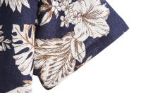 Camisa floral holgada y holgada informal para vacaciones en la playa de Hawaii - details 46