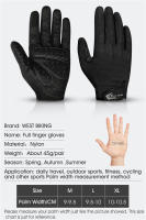 WEST BIKING-guantes de ciclismo para hombre y mujer, protectores de manos para pantalla táctil, antideslizantes, para ciclismo de montaña o carretera - details 2
