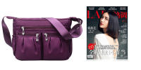 Bolso de hombro de nailon para mujer, bandolera impermeable con múltiples bolsillos, de gran capacidad, Oxford, de viaje - details 24