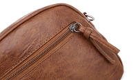 Bolso Vintage con correa de hombro para mujer, bandolera pequeña de cuero Pu, de viaje, con múltiples bolsillos - details 18