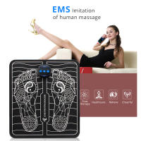 Alfombrilla EMS para pies con controlador, masaje de Estimulación Muscular Eléctrica, relajación de las piernas, mejora la circulación sanguínea, alivia el dolor - details 0