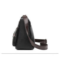 Bolso de hombro de cuero PU para mujer, bandolera versátil, Retro, Simple, informal, regalo para madre de mediana edad - details 18