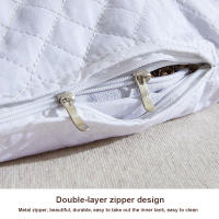 Cojín de Almohada para Protección de Cuello NUBECOM en Forma de Cuadro de Buckwheat Relleno de Algodón a Prueba de Portasuelos para Hogar Sofá Oficina Para Dormir - details 10