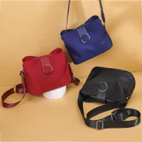 Bolso de hombro de nailon Simple para mujer, bolsa de mensajero impermeable, bolso de compras, bolso de viaje, Bolso pequeño ligero, bolso de ocio - details 11
