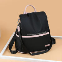 Mochila Oxford de moda para mujer, Bolsa Escolar impermeable para adolescentes, de gran capacidad mochila de viaje, mochila Simple para niñas - details 2