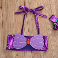 Traje de baño de sirena para niñas pequeñas, bañador de playa, Bikini de 0 a 8 años - details 4