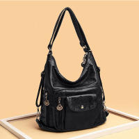 Bolso cruzado de cuero PU para mujer, bandolera de hombro Vintage, bolso Hobo de gran capacidad, bolso de viaje informal, bolso de mano - details 7