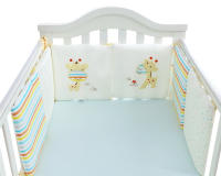 Cojín de Seguridad para Niños Protector Anti-colisión y Anti-caída Decoración de Habitación Espalda de Cama para Niños Material de Seda/Algodón Forma de Cojín Recomendado para Ambos Sexos - details 3