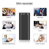Mini grabadora Digital activada, 8G dictáfono, reproductor de música MP3 estéreo, 3 en 1, 4GB, almacenamiento de memoria - details 1