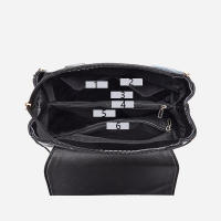 Mochila de cuero PU de alta calidad para mujeres bolso escolar multiusos para adolescentes bolso de hombro chaleco bolso de mano mochila cruzada - details 20