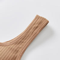 Top de Deportiva de Algodón para Mujer Sexy Lencería de Color Sólido Cómoda Ropa Exterior - details 7