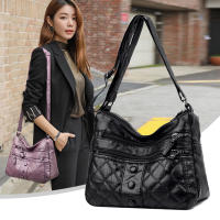 Bolso de Hombro de Cuero Suave Vintage para Mujer Gran Capacidad Bolso Cruzado de Moda Bolso de Mano de Lujo para Madre - details 9