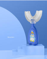 Cepillo de dientes en forma de U para niños, mordedores de silicona suave para bebé, cuidado bucal, limpieza - details 16