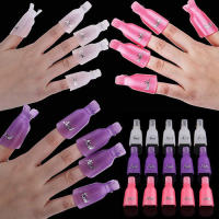 Herramientas de Manicura para Eliminación de Esmalte de Uñas 10PCS Clips de Gel UV Herramienta de Envuelto para Remoción de Fluido Normal en Belleza - details 0
